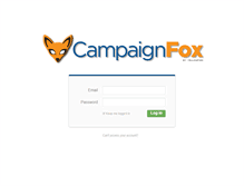 Tablet Screenshot of campaignfox.com